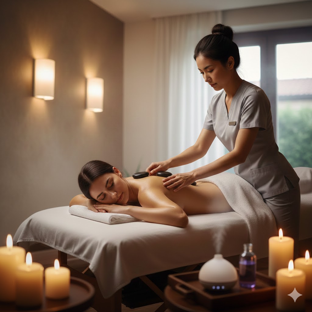 Masaje de Relajación con Aromaterapia