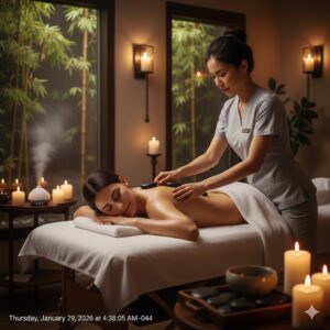 Terapia de Piedras Volcánicas (Stone Therapy)